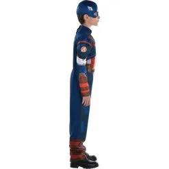 AMSCAN Kids' Captain America Muscle Costume - Marvel 5 AMSCAN Kids' Captain America Muscle Costume - Marvel -Costumes By Theme Shop P941219 02
