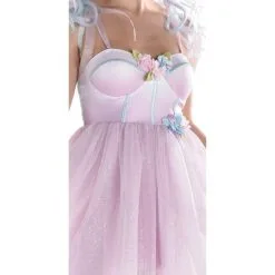 Adult Lavender Tulle Fairy Dress 3 Adult Lavender Tulle Fairy Dress -Costumes By Theme Shop P942079 01